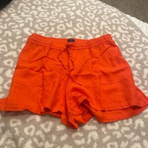 NWT J. Crew linen blend shorts